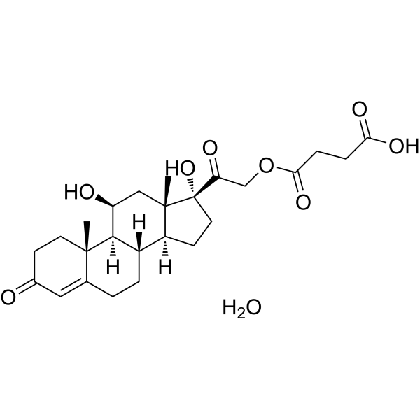 Hydrocortisone hemisuccinate hydrate 83784-20-7